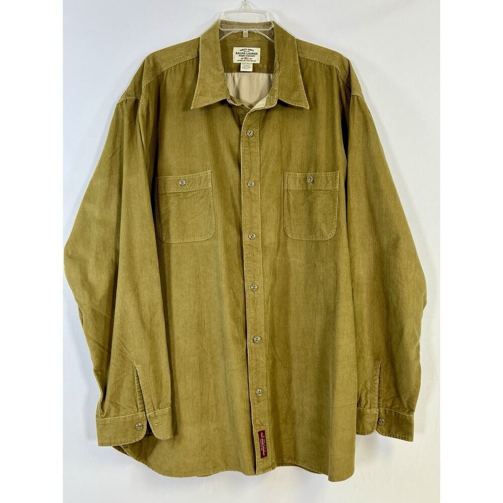 Vintage Polo Jeans Co. Ralph Lauren Corduroy Shirt – Men’s XXL Heritage